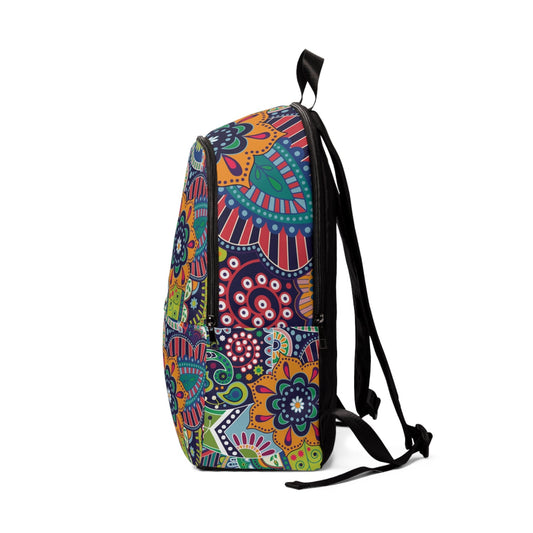 Fashion Backpack Waterproof Floral Paisley 22523